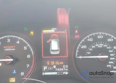 2019 Subaru Forester Sport z USA, uszkodzony, nr VIN JF2SKAKC3KH401855